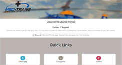 Desktop Screenshot of links.med-trans.net